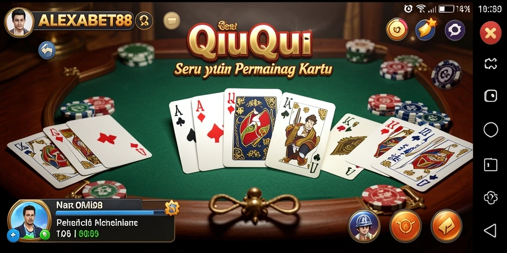 Screenshot ALEXABET88 menampilkan gameplay QiuQiu yang menarik.