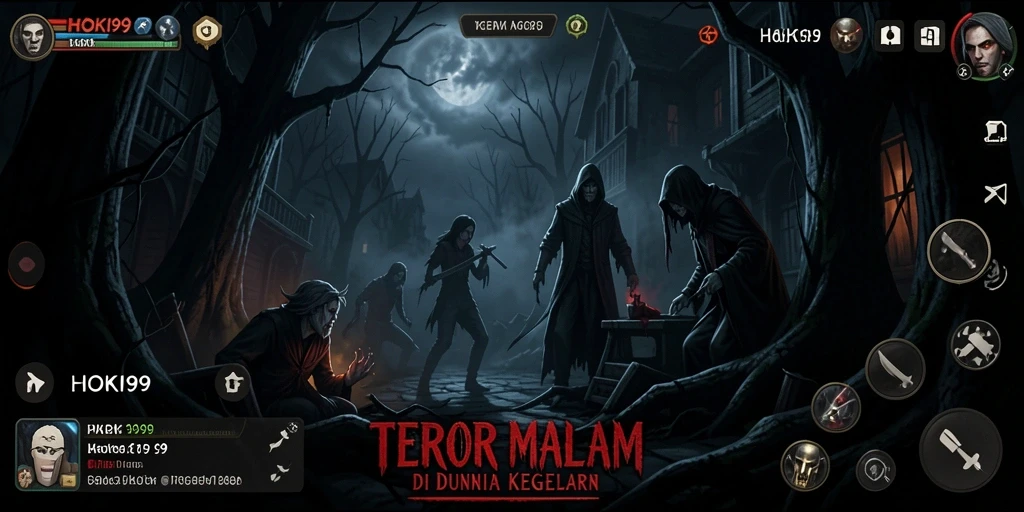 Gameplay menegangkan HOKI99 dengan suasana horor yang mencekam.