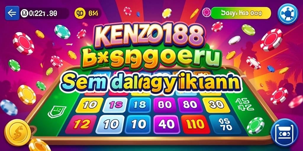 Tampilan gameplay KENZO188 yang seru dan mengasyikkan.