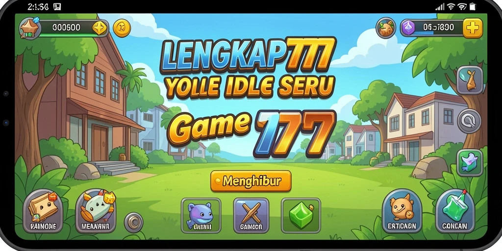 Screenshot gameplay LENGKAP777 yang menunjukkan keseruan permainan Idle.