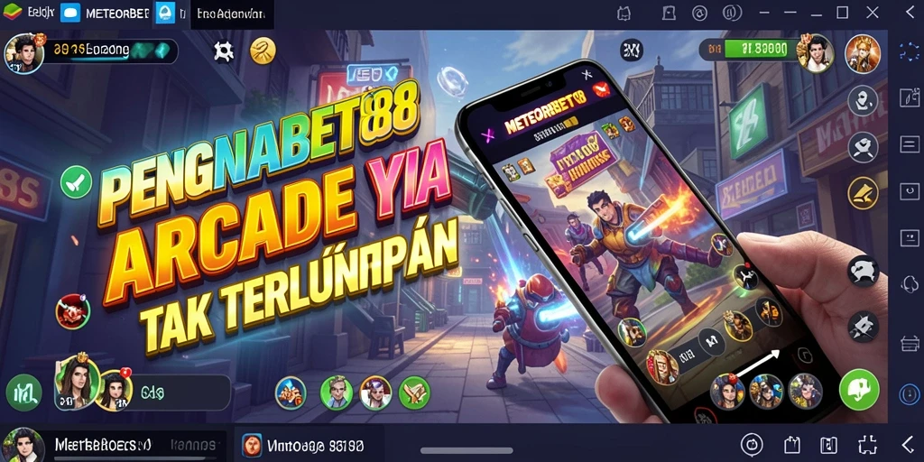 Screenshot gameplay METEORBET88 dengan aksi seru dan tantangan yang menakjubkan.