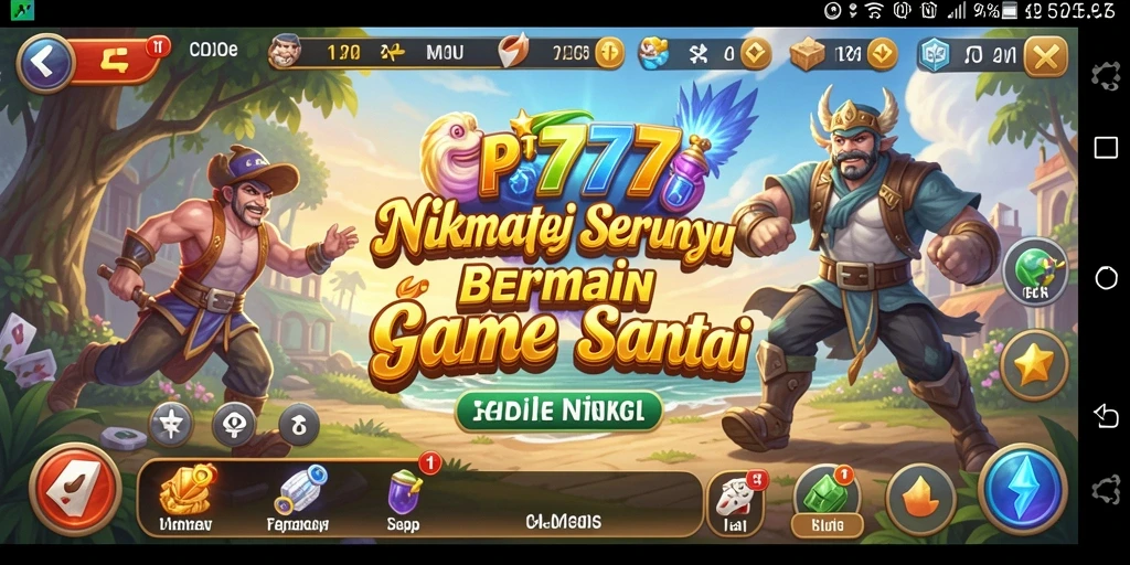 Tampilan gameplay PT777 yang menarik dan seru.