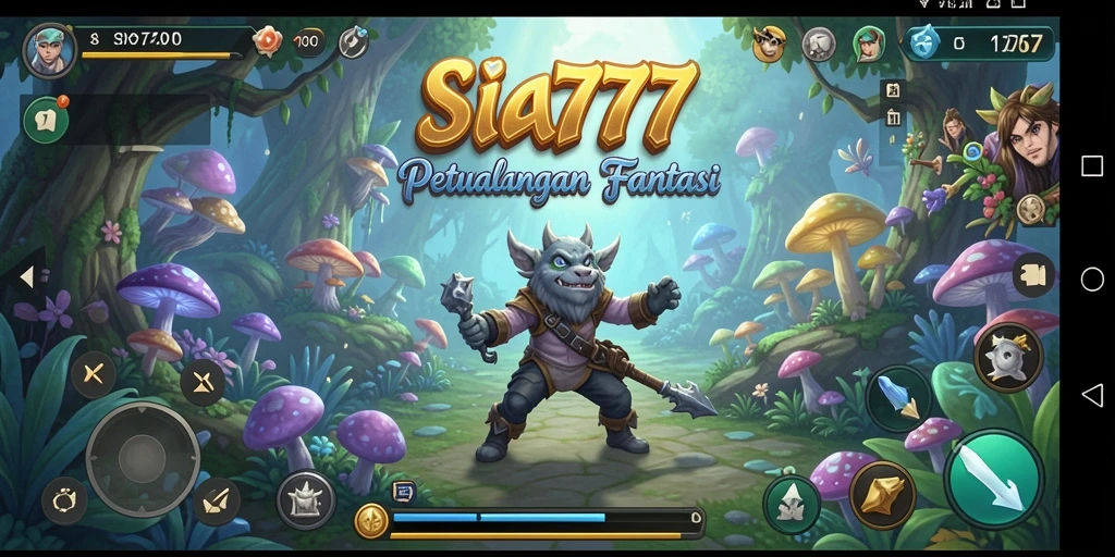 Tangkapan layar menampilkan gameplay seru dalam SIA777 dengan berbagai karakter dan misi.